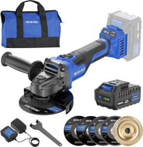 Wholesale for: Brushless Cordless Angle Grinder, 20V MAX 4.0Ah Battery Powered Angle Grinder, 4