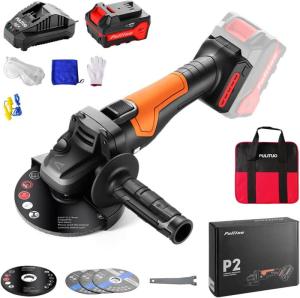 Wholesale cutting tools: 20V Cordless Battery Angle Grinder 4 1/2 Brushless 8500 RPM Cut Off Power Tool