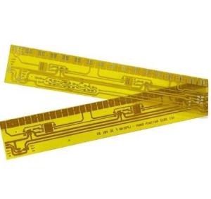 Wholesale pcb fabrication: 1 Layer Flexible PCB Board Yellow Cover Film 1 Oz Copper PCB