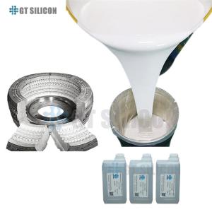 Wholesale addition cured silicone: Wholesale RTV-2  Platinum Liquid Silicone Rubber for Tire Molding Moldmaking