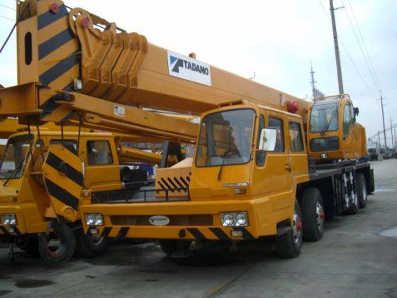Supply Used Truck Crane of TADANO & KATO