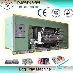 Wholesale egg tray drying equipment: Paper Pulp Molding Automatic Egg Tray Forming Machine 4000Pcs / Hour