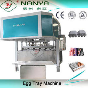 Wholesale pulp tray machine: Recycled Paper Pulp Molding Machine , Carton / Box Egg Tray Making Machine