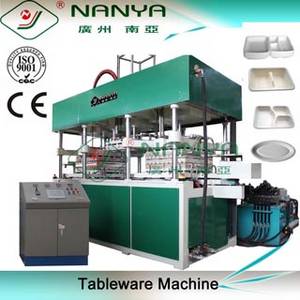 Wholesale pulp molding: Fully Automatic Tableware Making Machine , Paper Pulp Molding Equipment 3000Pcs / H