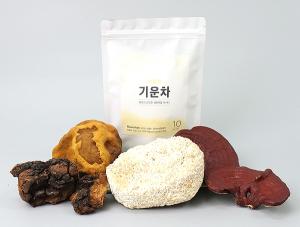 Wholesale mushroom tea: 100% Complex Mushroom Mycelium Tea (Chaga, Linteus and Lingzhi On Barley), Giuncha  - Giunchan Tea