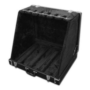 Wholesale pad case: Plywood Hardshell Guitar Rack Case Guitar Stand Padded Carrying Handle