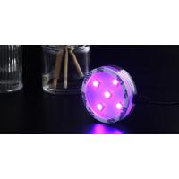 USB Powered Round LED Light Base, 7 Changing Lighting Colors, with 3-Button Controller 2