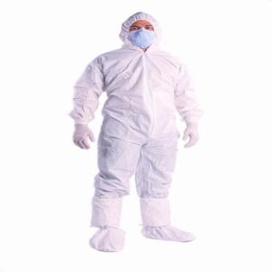 Wholesale asbestos cloth: Non-Woven Disposable Microporous Film Laminated Anti-Static Cleaning Coveralls