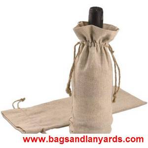 Wholesale wine package: cheap cotton canvas gifg Bag Box for Wine/Wine Packaging Bag in Box