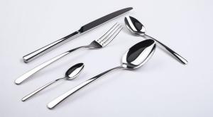 Wholesale metal spoon: Luxury Design Airline Cutlery Set Stainless Steel Cutlery Set
