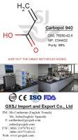 Carbomer 940 POLY(ACRYLIC ACID) Cas 76050-42-5 Acrylates Copolymer
