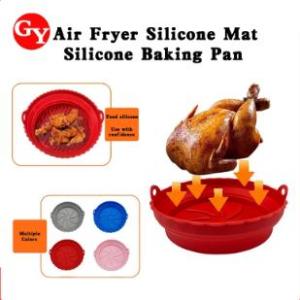 Wholesale mat made in china: Air Fryer Silicone Liner - Air Fryer Silicone Mat - Reusable Silicone Baking Pan