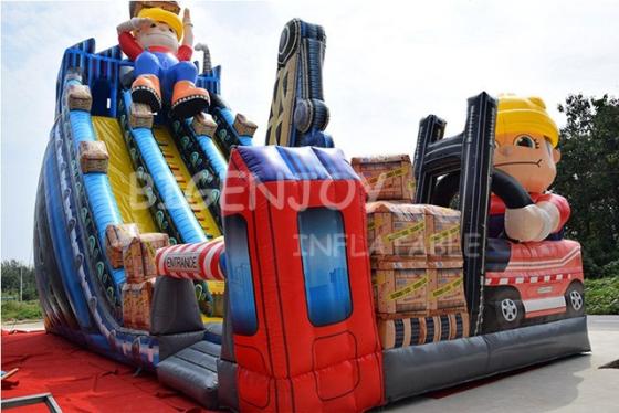 crane inflatable water park