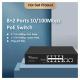 8 Port PoE Switch