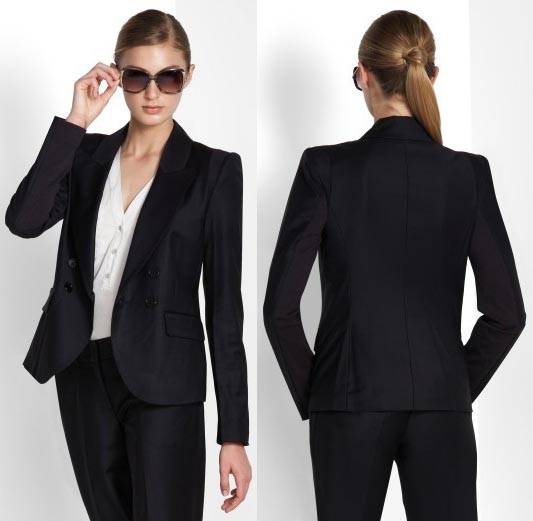 Ladies Business Suits-high Quality with Wool and Polyester - Guangzhou ...