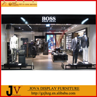 Fashion Clothes Shop Decoration Design For Clothes Display Shelf