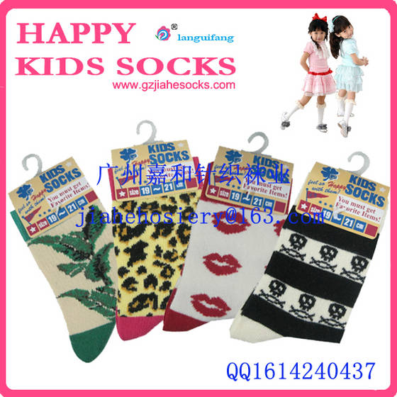 Sell spring new style children knitted cotton socks