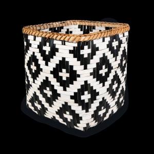 Wholesale handicraft basket: Handwoven Storage Vietnam Handicraft Bamboo Basket for Laundry Purpose New Product