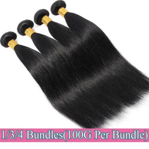 Wholesale tag: Brazilian Natural Wave 4Bundles Deals Unprocessed Virgin Human Hair WEFT26 28 30