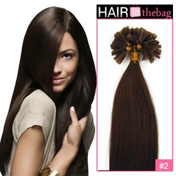 Nail Tip Indian Remy Hair Extensions