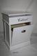 Sell white wood shoes cabinet with a drawer