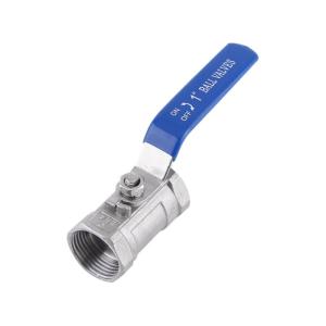 Wholesale ring fit pipe: Stainless Steel 1pc Thread Ball Valve