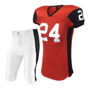 Wholesale sublimated american football uniforms: Custom Design American Football Jersey Uniform