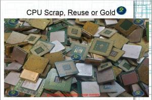 Wholesale gold: CPU Processors, Waste CPU, Gold Chips, Reuse or Recovery