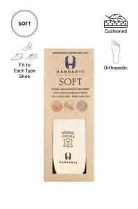 Wholesale foot: Handarte Extra Orthopedic Leather Insole