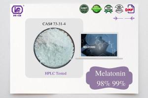 Wholesale nutritional supplement: Nutritional Supplement Raw Material Powder 98%Pure MT CAS 73-31-4 Melatonin