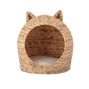 Wholesale bedding: Water Hyacinth Woven PET Bed Animal House Cat Bed Made in Vietnam HP - OTH011