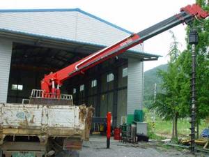 Wholesale lorry crane: Auger(Drill) Crane Truck
