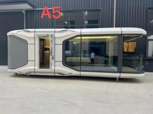 Wholesale mobile house: Space Capsule Movable Homes Mobile Prefab House Container Tiny Prefabricated Houses