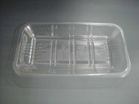 PET Food Container/ Plastic Tray(id 