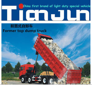 Wholesale heavy duty leaf spring: Heavy Duty Tri-Axles Dump Trailer 25cbm End Tipper Semi Trailer