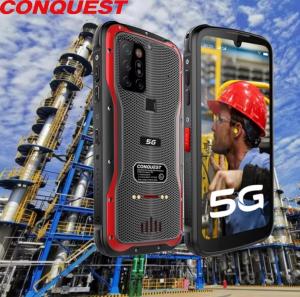 Wholesale industrial mining light: Conquest S20 POC DMR Rrugged Mobile Walkie Talkie Waterproof IP68  5G WIFI