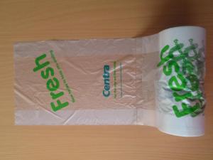 Wholesale biodegradable plastic: Food Grade Plastic Produce Bags Roll