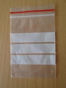 Wholesale plastic poly bag: Clear Reclosable Zipper Plastic Packing Bags