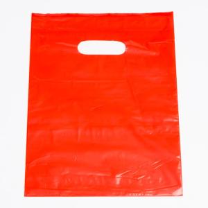 Wholesale bags: Factory Custom Die Cut Handle PE Shopping Bags