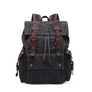 Wholesale backpacks wholesale: Wholesale Vintage Cotton Canvas Backpack Casual Travel Men's Knapsack Men's Day Travel Bag