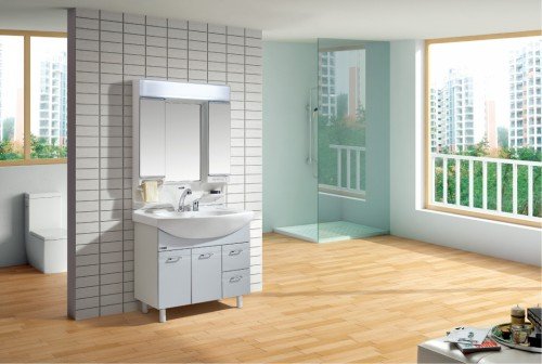 China Pvc Bathroom Vanity Designs Factory