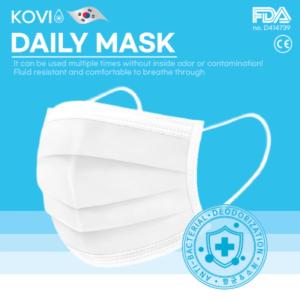 Wholesale cosmetic: Kovi Daily Disposable Mask (FDA/CE)