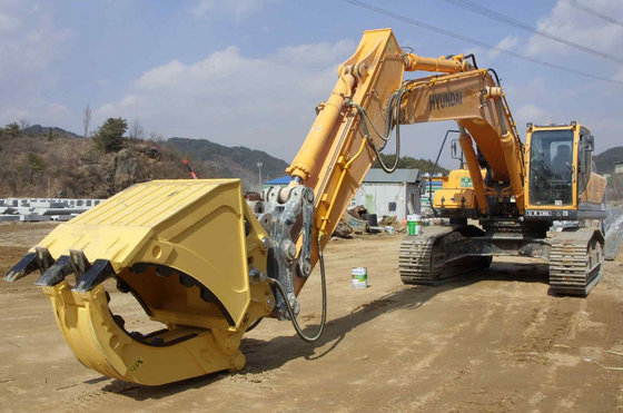 Excavator Fixed Stone Grab(id:6595883) Product details - View Excavator ...