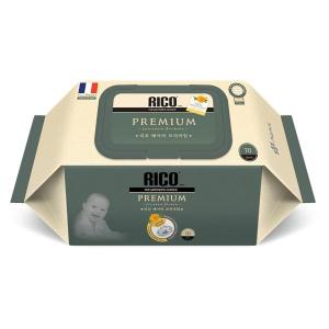 Wholesale Baby Supplies & Products: RICO Baby Premium Wipes 70 CT X 12
