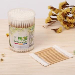 Wholesale swabs: 120/150/200 PCS Cotton Swabs Cosmetic Cleaning  Wood Stick Cotton Swabs