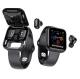 X5 Smart Watch TWS BT Headset Wireless Earphones 2 in 1 Multifunction Mode Waterproof Heart Rate Mea