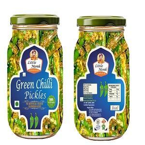 Wholesale jars: Green-Chilli-Pickle