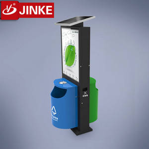 Wholesale can box: Advertising Trash Can with LED Light Box
