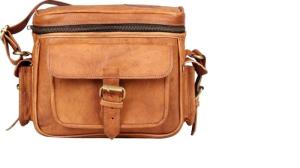 Wholesale fabric bags: Modern Leather  Camera Bag