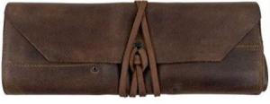 Wholesale hand tools: Leather Big Tools Roll Up Pouch